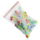40pcs 5mm 8 Colors LED Super Bright Light Emitting Diode Bulk Pack Arduino