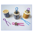 48pcs Mixed Bobbin Clamps Clips Spool Huggers for Sewing Quilting Embroidery