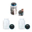 2pcs Digital Coin Bank Money Saving Jar Coin Container with LCD for Adults Kids