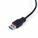 USB 3.0 to SATA 22 Pin Cable 2.5" Hard Disk Driver Cable SSD Adapter Cord