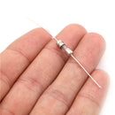 10pcs Glass Tube Fuse Axial Leads 3.6*10mm 2A Slow Blow Ew