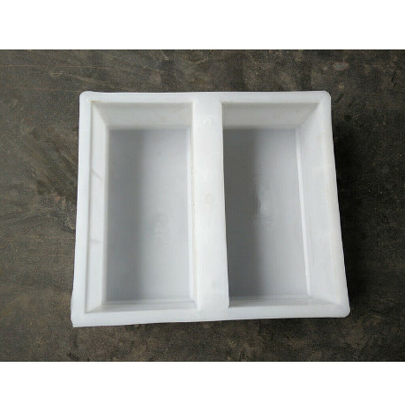 5pcs Driveway Paving Brick Patio Concrete Slabs Path Garden Walk Maker Mould