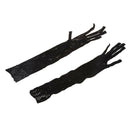 Women's Sexy Lace Wedding Party Gloves Black