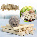 Natural Sweet Bamboos Chew Toys Small Animals Snacks for Rabbits Hamster