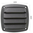 4 Inch 100mm Black Plastic Louvered Vents for Boat Marine Yacht Air Vent Grill