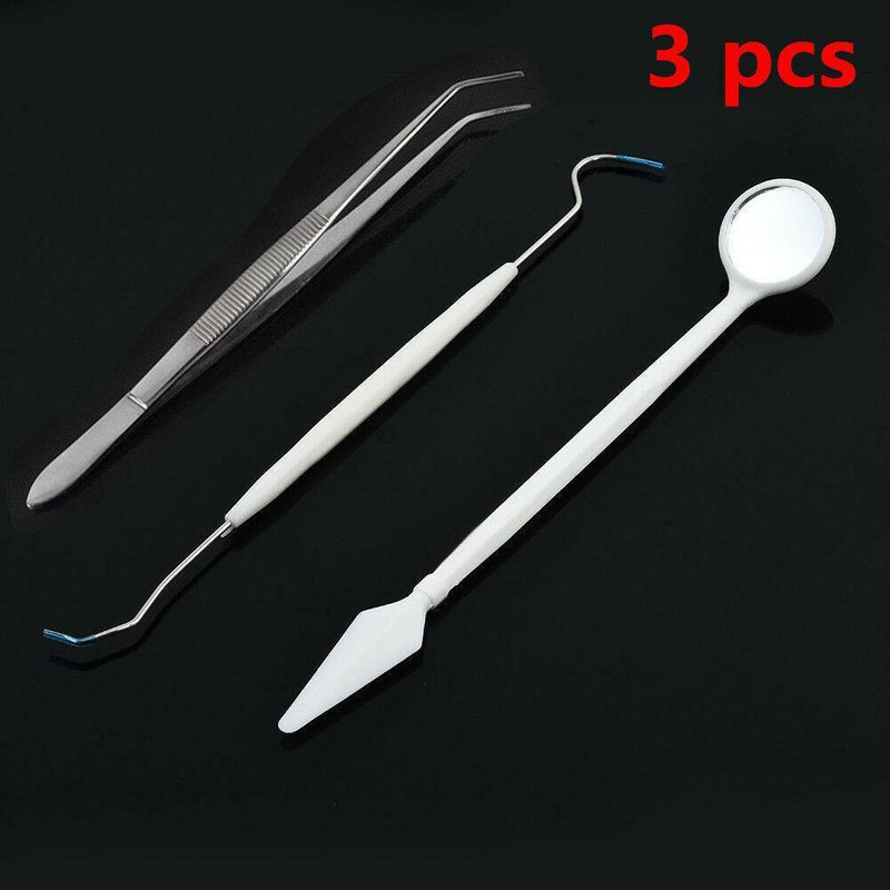 3pcs/set Dental Tool Hygiene Tooth Examination Tools Dentist Teeth Clean Mouth Y