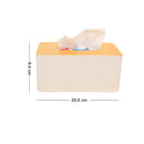 Wooden Cover Plastic Tissue Box Paper Holder Dispenser Organizer For Ho IFA