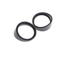 Binocular Rubber Eye Cups Lens Caps for 32-35mm Microscope Eyepieces 2pcs 3C