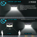 212LED Solar Light Outdoor Motion Sensor Garden Yard Street Wall Lamp (2)
