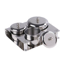 3Pcs/set Manicure Acrylic Liquid Container Organizer Dappen Dish Nail Art ToolOZ