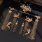 Hanfu Tiara Bride Costume Hair Accessories Chinese Phoenix Crown Luxury Cla E9S9