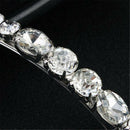 Crystal Diamante Barrette Bobby Pins Hair Clips Slides Grip Wedding Headdress