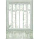 3x5FT European Window Floor White Art Photography Backdrop Studio Backgroun U1G2