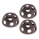 3x Aquarium Decor Shelter Cave Fish Tank Ornament Ceramic Hide Cave