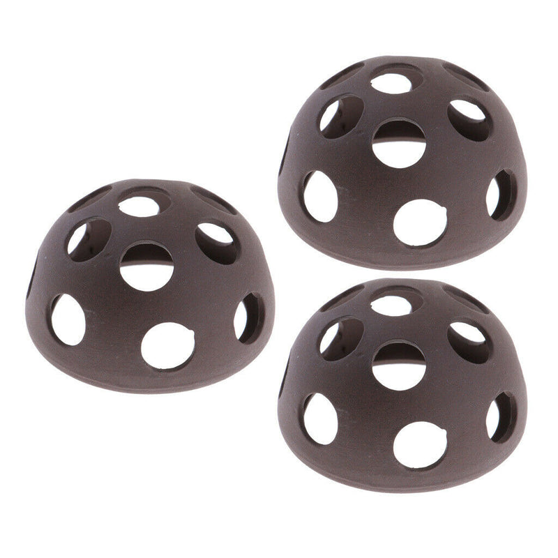 3x Aquarium Decor Shelter Cave Fish Tank Ornament Ceramic Hide Cave