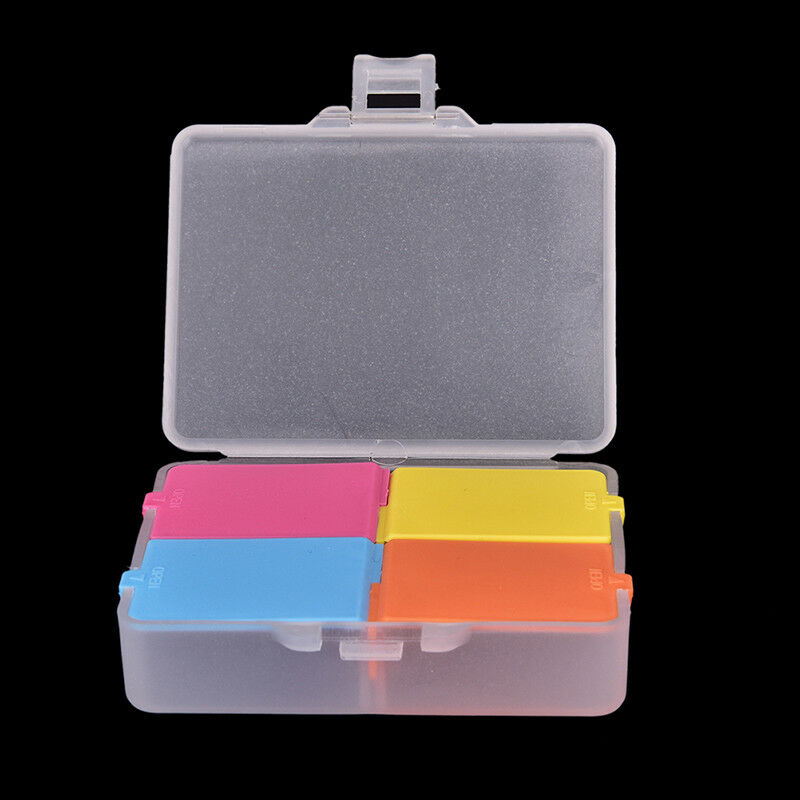 4 grids portable pill splitters cute creativity pill box folding pill case 1p Cy