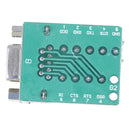 DB9 female adapter signals terminal module RS232 serial to DB9 connector lj