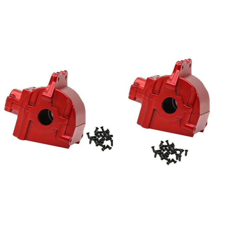 2Pcs RC Metal Gearbox Shell Set for WLtoys 144001 Crawler Trucks Spare Parts