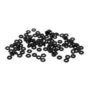 100 x Carp Fishing Round Rig Ring Fishing Accessory Quick Change O Rings 4mm