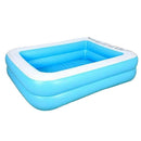 Large 43x35 inch Inflatable Swimming Pool Garden Kids Kiddie Water Play