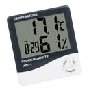 Weather Station Clock Indoor / Outdoor Hygrometer Thermometer Digital LCD