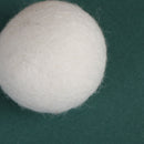 5-pack wool dryer balls natural fabric virgin reusable softener laundry 5cm OZ