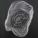47 Inch Clear Rubber Replacement Net Replacement Bag For Fly Fishing Landin