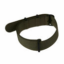 20mm Army Green Nylon Fabric Outdoor Sport Watch Band Strap Fits TIMEX WEEK
