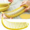 Banana Slicer Cutter Fruit Salad Maker Chopper Practical Kitchen ToolsJR