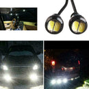 2Pcs 12V Eagle Eye LED DRL Lights 18mm Car Daytime M3J8 White Bulbs Running C3Y6
