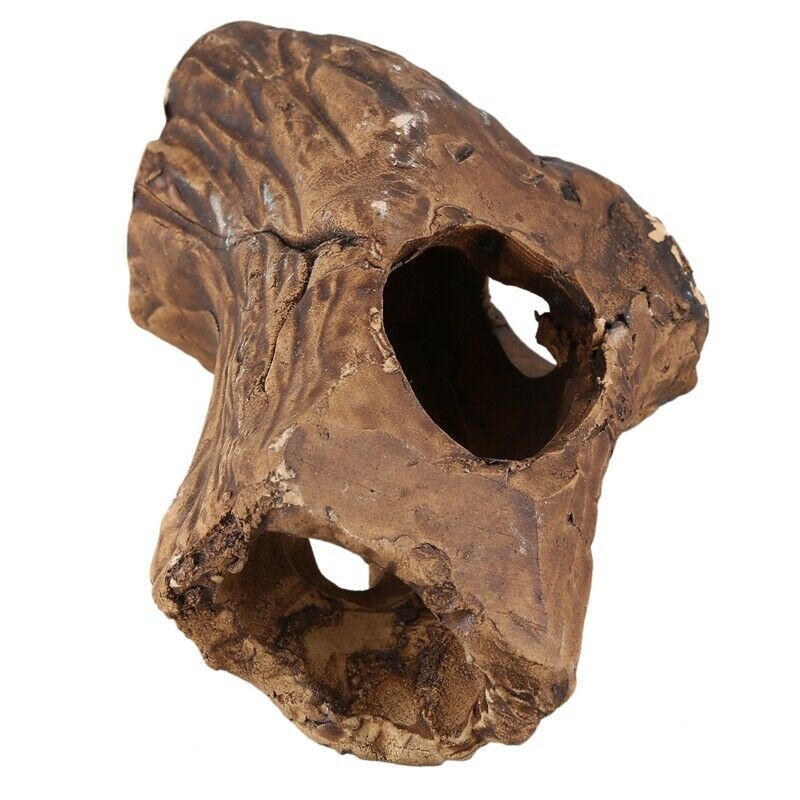 Rockery Fish Tank Ornament Aquarium Hiding Hide Cave Underwater Decoration V1O5