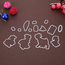 Goat Silicone Stamps Carbon Steel Cutting Dies Stencil Scrapbook Album