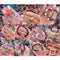 Women Elastic Hair Tie Ponytail Holder Scrunchies Ring Rope Hair-Band Random