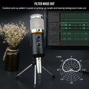 MK-F200TL Condenser Microphone For Computer Studio Professionals 3.5mm Wire N9X6