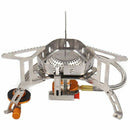 Wind Proof Outdoor Gas Burner Camping Stove Lighter Tourist Equipment Kitch R5T3