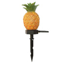 Pineapple Solar LED Lawn Light Spike Manual Control Outdoor Landscape Lamp