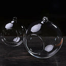 Hanging Glass Flower Vase Bottle Hydroponic Terrarium Container Decor - 8cm H1R7
