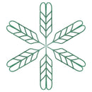 Garden Trellis For Climbing Plants, Leaf Shape Potted Plant Support Vines V A2N4