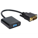 CableDeconn E0309 Full HD 1080P DVI-D to VGA Male to Female Converter Cable