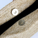 Women's Handbag Fashion Beautiful Straw Woven Tote Large Summer Beach Shoul Z4E9