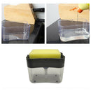 2pcs Kitchen Dish Soap Dispenser and  Sponge Holder Soap Caddy Rust proof