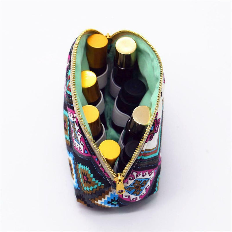 8 Roller Bottl Essential Oil Storage Bag 15ML Essential Oil Bags Canvas Oil Pack