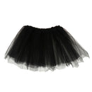 Girl Black Cat Headband Skirt Bowtie Paw Tail Set Fancy Dress Costumes
