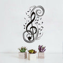 Music Wall Stickers DIY Musical Note Home Decor Wall Decals Kids Room HomeDec Kw