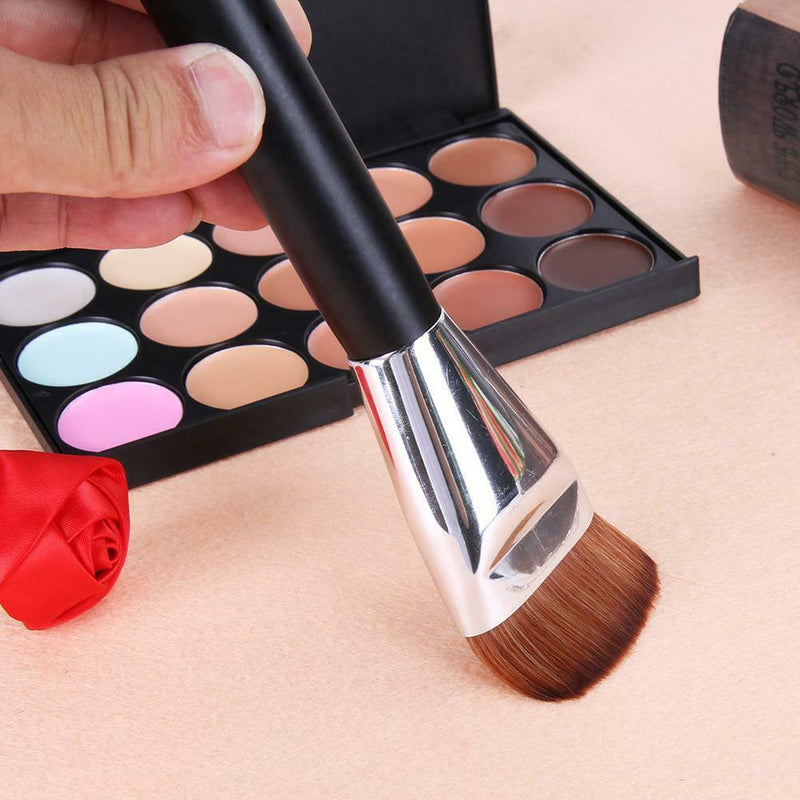 Cosmetic Pro 163 Flat Contour Brush Big Face Blend Makeup Brush