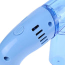 Portable Mini Handheld Vacuum Cleaner Home Duster Brush Dirt Remover (Blue)