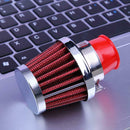 25MM Oil Mini Breather Cold Air Filter Fuel Crankcase Engine Filter A