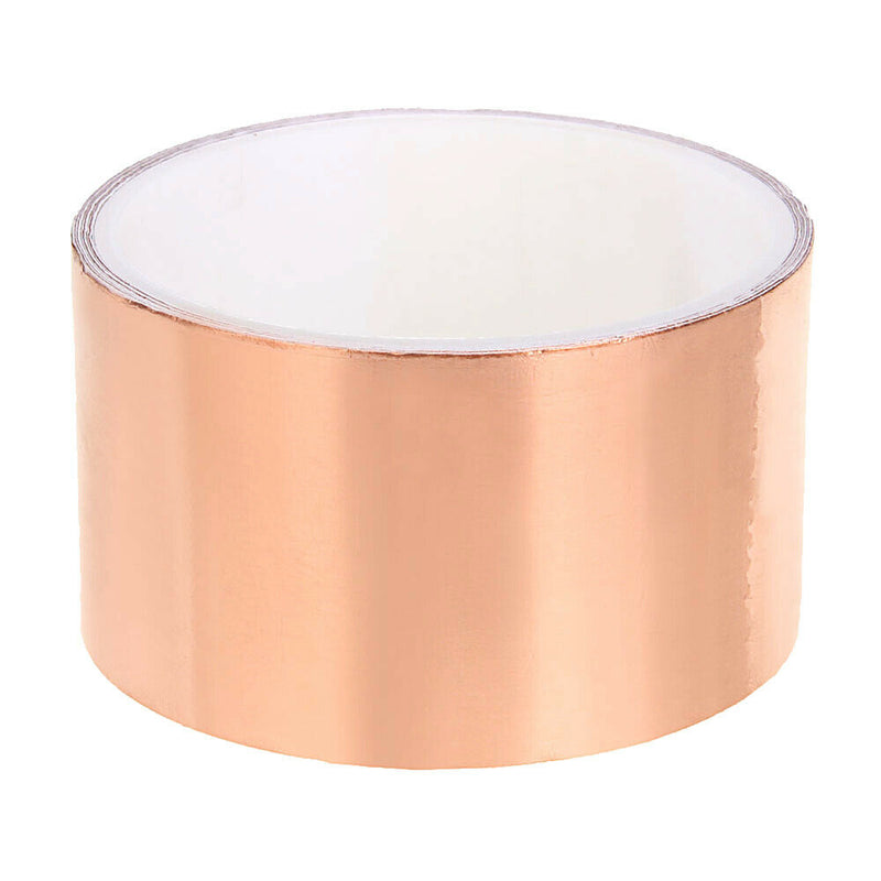 50mm X 3 Metre Guitar Shielding Copper Foil Conductive Tape Self Adhesive -
