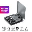 Multi-funct Universal Data Line Adaptor Portable Storage Bag Wireless Charging