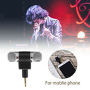 Portable Mini Stereo Recording Microphone Mic With 3.5mm Mini Jack PC Laptop Kw